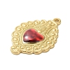 304 Stainless Steel Enamel Pendants LS-STAS-K303-04G-05-2