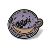 My Dear You Have The Grim Coffee Cup Alloy Enamel Pins Brooches for Backpack Clothes JEWB-S028-13A-1