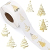 Christmas Self-Adhesive Paper Stickers X-DIY-A062-01C-1