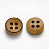 2-Hole Wooden Buttons BUTT-N016-09-2