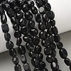 Natural Obsidian Beads Strands G-C286-A02-1