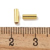 Brass Tube Beads KK-B120-03C-G-3