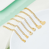 30Pcs 3 Styles 304 Stainless Steel Chain Extender STAS-DC0016-78G-4