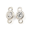 925 Sterling Silver Connector Charms STER-C007-07A-S-1