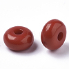 Opaque Acrylic Beads X-SACR-N009-18-3