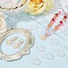 200Pcs Acrylic Bead Caps OACR-SC0001-83F-4