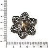 Iron Filigree Pendants & Filigree Joiners Links & Beads Caps IFIN-TA0001-25-3
