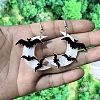 Moon with Bat Acrylic Dangle Earrings FS-WG30C67-01-1