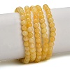 Natural Yellow Calcite Beads Strands GG-CBAA3AB-02-4mm-1