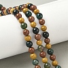 Natural Mixed Gemstone Beads Strands G-P574-A01-6mm-1