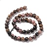 Natural Rhodonite Beads Strands G-E571-19B-3