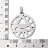 Non-Tarnish 201 Stainless Steel Pendants LS-STAS-D041-13P-3