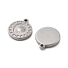 304 Stainless Steel Pendants STAS-V002-05P-2