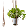 Imitation Leather Hanging Basket HJEW-WH0011-60-1