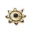 304 Stainless Steel Enamel Pendants STAS-F360-02G-2