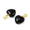 Natural Obsidian Pendants G-I311-A46-G-2