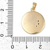 Brass With Cubic Zirconia And Enamel KK-Q005-06G-3