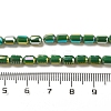 Electroplate Glass Beads Strands EGLA-D031-01E-4