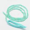 Natural Amazonite Bead Strands G-P270-2mm-24-3