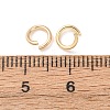 Brass Open Jump Rings KK-G604-08G-22-4