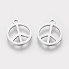 304 Stainless Steel Charms STAS-Q201-T062-2