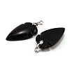Obsidian Pendants G-H359-04P-01-3