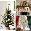 36Pcs 12 Styles Single Face Printed Wood Big Pendants WOOD-TA0002-93-9