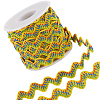10 Yards Polyester Wave Ribbon OCOR-GF0003-14A-1