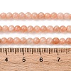 Natural Sunstone Beads Strands G-K423-A02-4mm-5