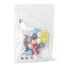 16Pcs 8 Colors Handmade Lampwork Beads LAMP-FS0001-25-6