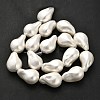 Electroplate Shell Pearl Beads Strands BSHE-C009-04A-3