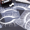 PET Eyelash Car Stickers STIC-WH0004-04A-4