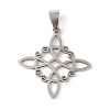 Hollow Out 201 Stainless Steel Pendants STAS-G330-01B-P-1
