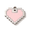 304 Stainless Steel Enamel Charms X-STAS-L022-005P-1