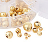 198Pcs 6 Style Brass Beads KK-PJ0001-13-3