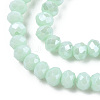 Electroplate Glass Beads Strands X-EGLA-A034-P2mm-A20-3