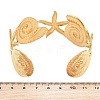 Summer Beach 304 Stainless Steel Open Cuff Bangles SA-CBA9AC8-03G-2