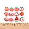 100Pcs 10 Styles Handmade Polymer Clay Beads CLAY-FP0001-19-5
