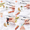 CRASPIRE DIY Stamp Making Kits DIY-CP0004-41-5