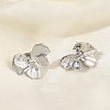 Valentine's Day 304 Stainless Steel Stud Earrings for Women EJEW-K332-02P-3