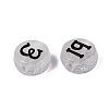 Luminous Transparent Acrylic Beads TACR-Q013-07A-4