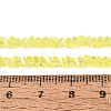 Electroplate Transparent Glass Beads Strands LS-EGLA-Q139-01A-A16-4