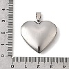 316 Stainless Steel Locket Pendants STAS-N0016-18C-P-3