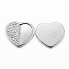 304 Stainless Steel Cabochons STAS-H398-35P-2