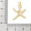Brass Enamel Pendants KK-CBA6938-16G-02-3