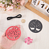 DIY Wind Chime Pendant Making Kits DIY-CN0003-73-3