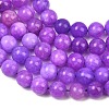 Natural Dyed White Jade Beads Strands GG-CBAEB22-B01-8mm-11-3