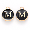 Golden Plated Alloy Charms ENAM-SZ0001-25B-M-2
