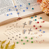 DIY Rosary Beaded Style Necklaces Bracelet Making Finding Kit DIY-AR0003-72-4