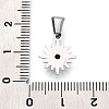 303 Stainless Steel Pendants STAS-Q110-02P-3